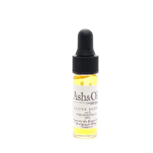 ash&oil 100 % pure essential clove blend cinnamon orange eucalyptus rosemary oil 5ml dropper bottle